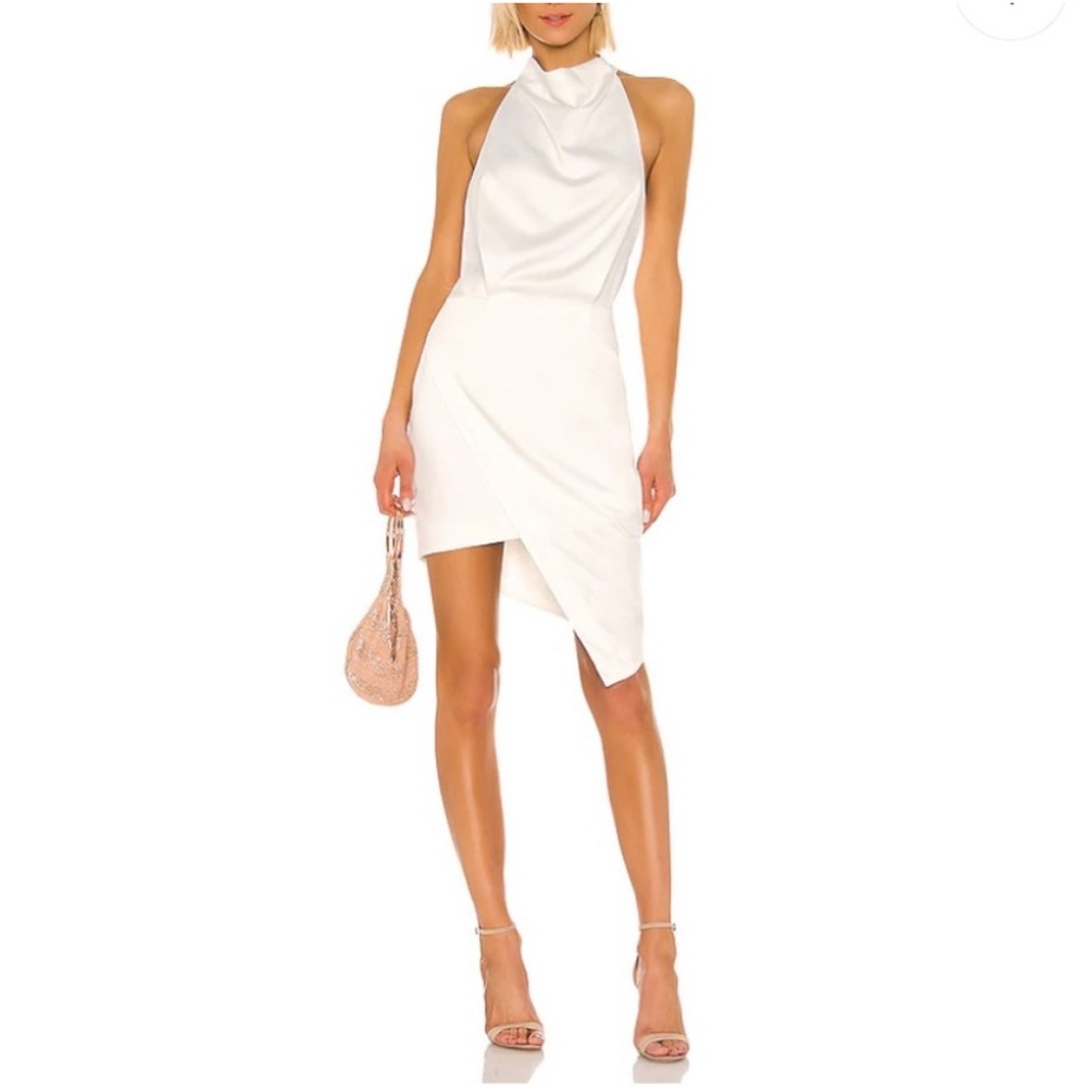 Elliatte Camo Dress in White